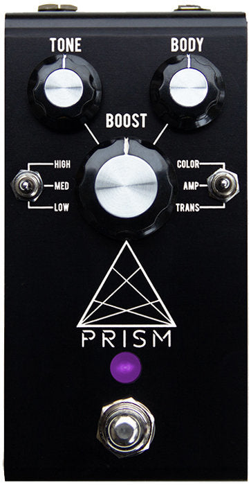 Jackson Audio PRISM-BLACK Pédale d'effet de mise en forme de tonalité