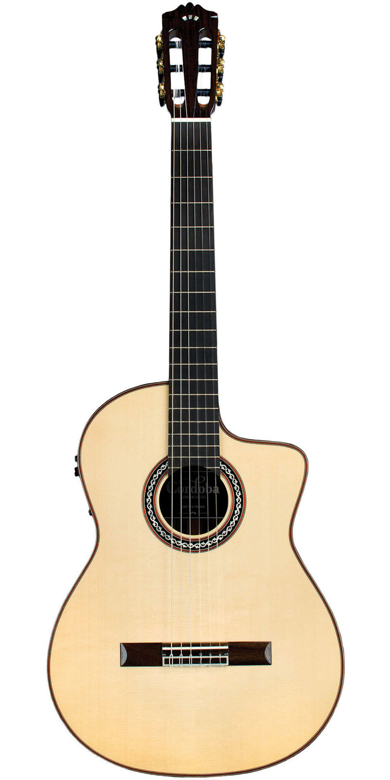 Cordoba LUTHIER GK Pro Negra Nylon-String Classical Guitar - Spruce