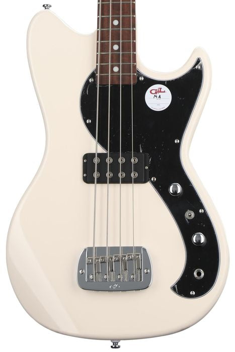G&L Tribute Series FALLOUT 30" Basse électrique à diapason court - Blanc olympique