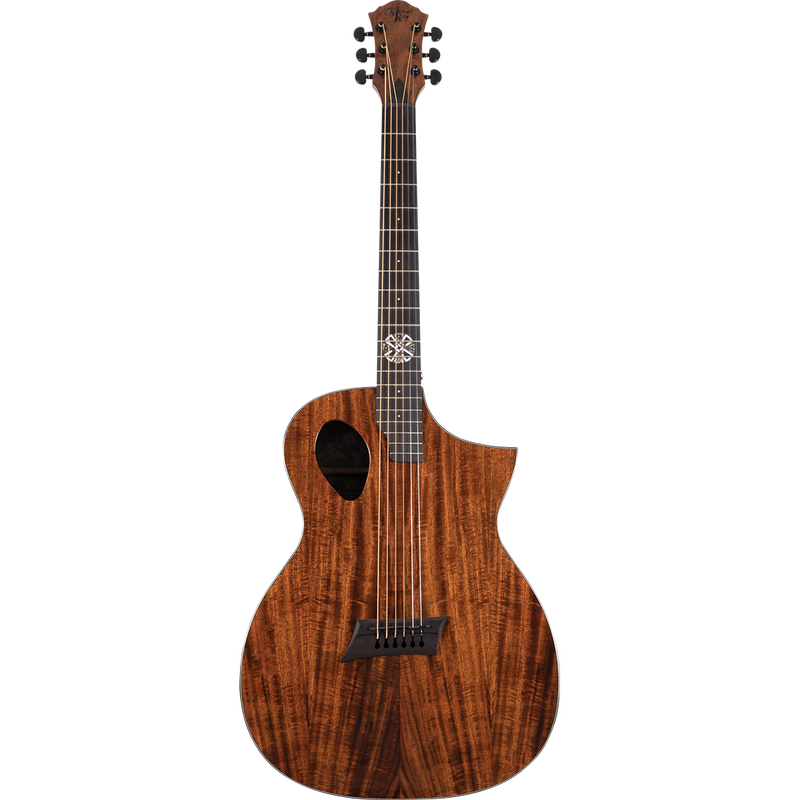 Michael Kelly MKFPSKOSFX Forte Port Exotic Acoustic Electric Guitar w/ Fishman Preamp - Gloss Koa