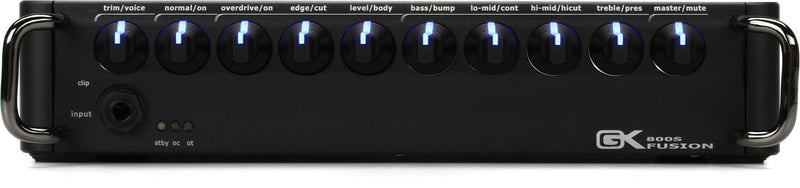 Gallien-Krueger FUSION-S-800 Bass Head w/ Tube Pre - 800W