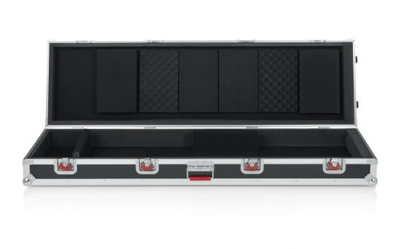 Gator G-TOUR-88V2SL Slim 88 Note Road Case W/ Wheels