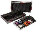 Gator G-TOUR-PEDALBOARDLGW Large Pedal Board W/ Wheels & Flight Case