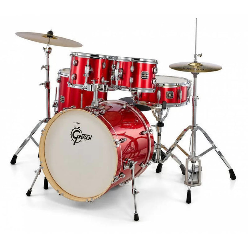 Gretsch GE4605R Energy Kit 5 pièces finition rouge avec pack de matériel