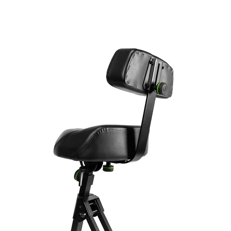 Gravity GR-GFMSEAT1BR Height Adjustable Stool w/ Foot and Backrest