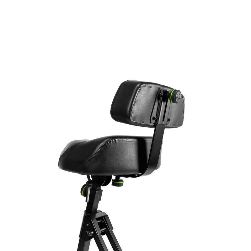 Gravity GR-GFMSEAT1BR Height Adjustable Stool w/ Foot and Backrest