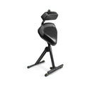 Gravity GR-GFMSEAT1BR Tabouret réglable en hauteur avec pied et dossier 