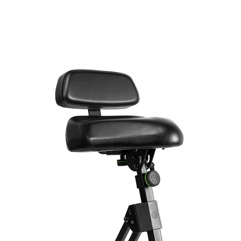Gravity GR-GFMSEAT1BR Height Adjustable Stool w/ Foot and Backrest
