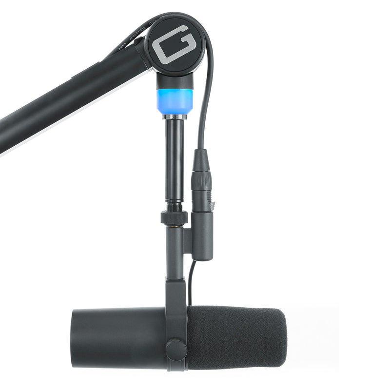 Gator GFW-MIC-BCBM4000 Deluxe Desk Stand With Boom & LED Light (DEMO)