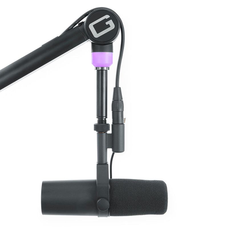 Gator GFW-MIC-BCBM4000 Deluxe Desk Stand With Boom & LED Light (DEMO)