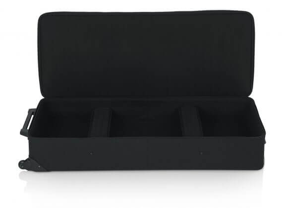 Gator GK-61 Étui léger et rigide en mousse EPS pour clavier 61 touches avec roulettes