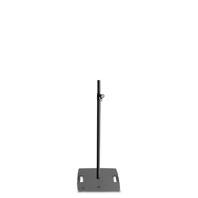 Gravity GR-GLS431B Support d'éclairage avec base carrée en acier 3 positions - Noir