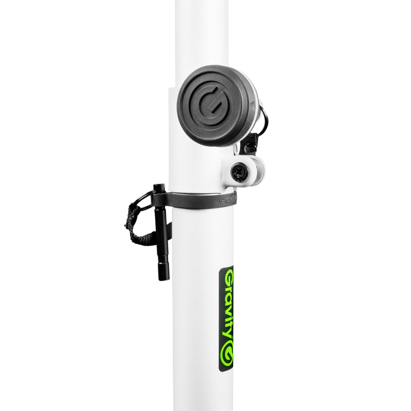 Gravity GR-GLS431W Lighting Stand w/ Square Steel Base 3 Position - White