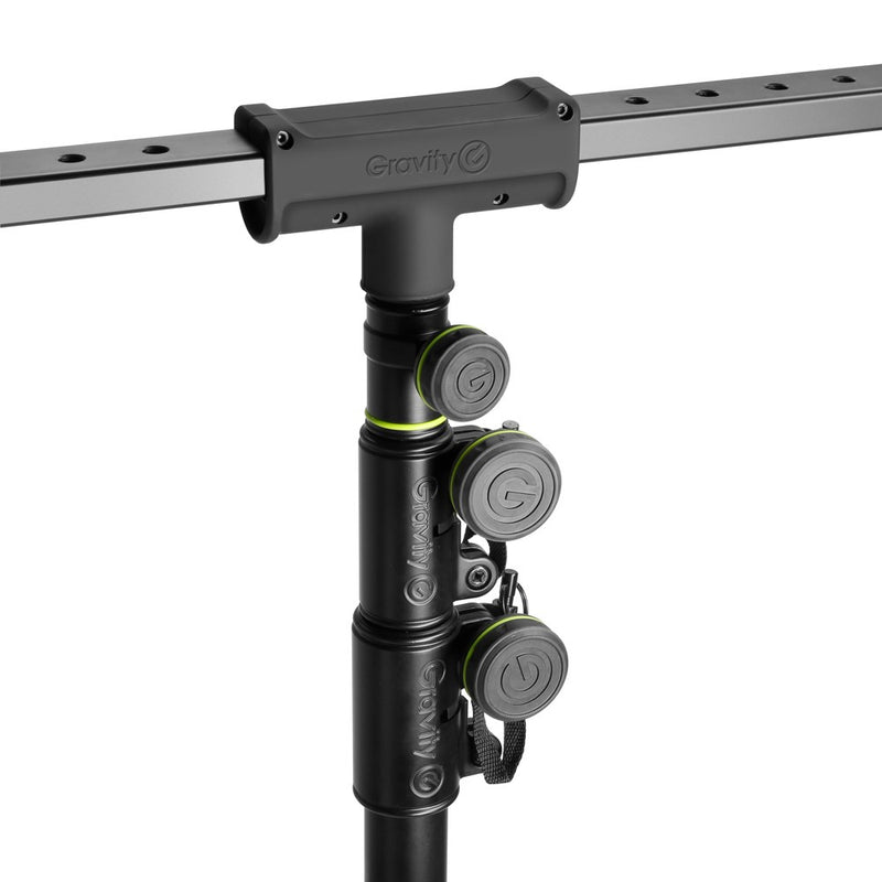 Gravity GR-GLSTBTV28 Support d'éclairage avec barre en T - Grand