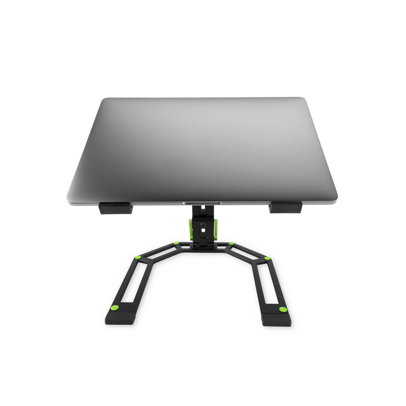 Gravity GR-GLTS01BSET1 Support réglable pour ordinateurs portables et contrôleurs avec sac de protection en néoprène 