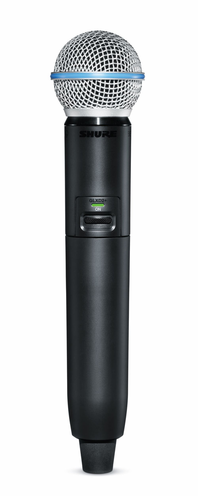 Shure GLXD24R+/B58-Z3 Dual Band Wireless System with GLXD4R+ Half-rack Receiver and Beta®58A Handheld Transmitter