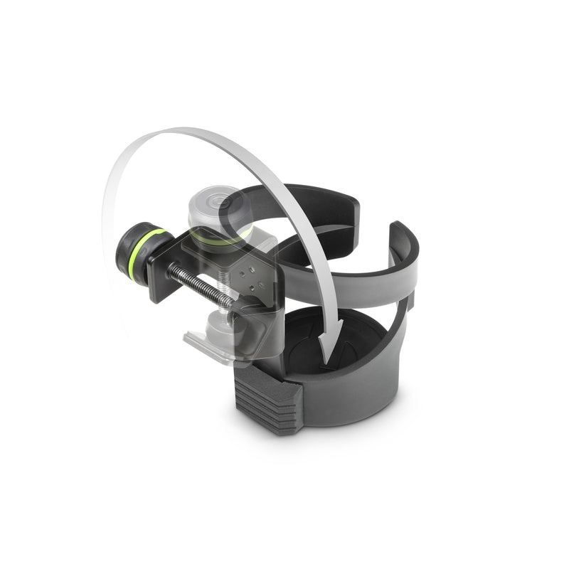 Gravity GR-GMADRINKM Porte-gobelet pour pied de microphone - Moyen