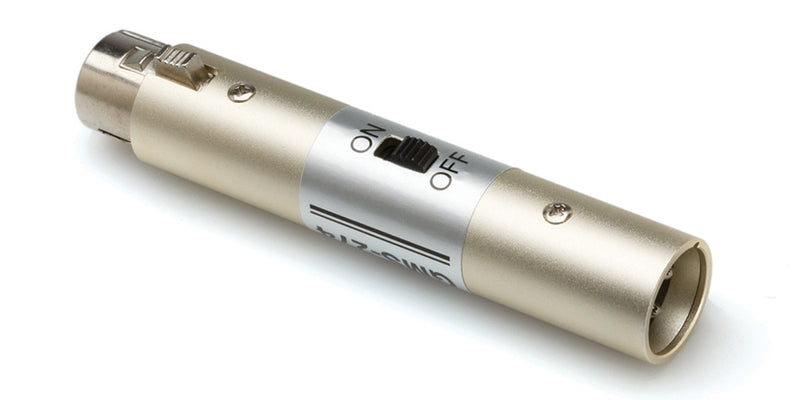 Hosa GMS-274 Mic On/Off Switch - Red One Music