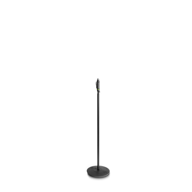 Gravity GR-GMS231HB Pied de microphone avec base ronde et embrayage à une main