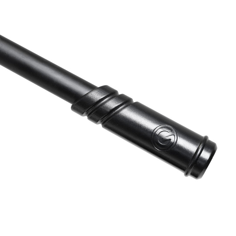 Gravity GR-GMS2322B Pied de microphone avec base ronde et flèche télescopique à réglage en 2 points longue