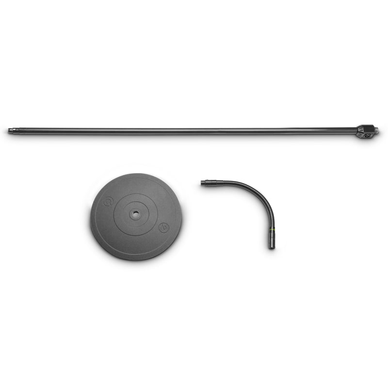 Gravity GR-GMS23XLRB Microphone Stand w/ XLR Connector and Gooseneck