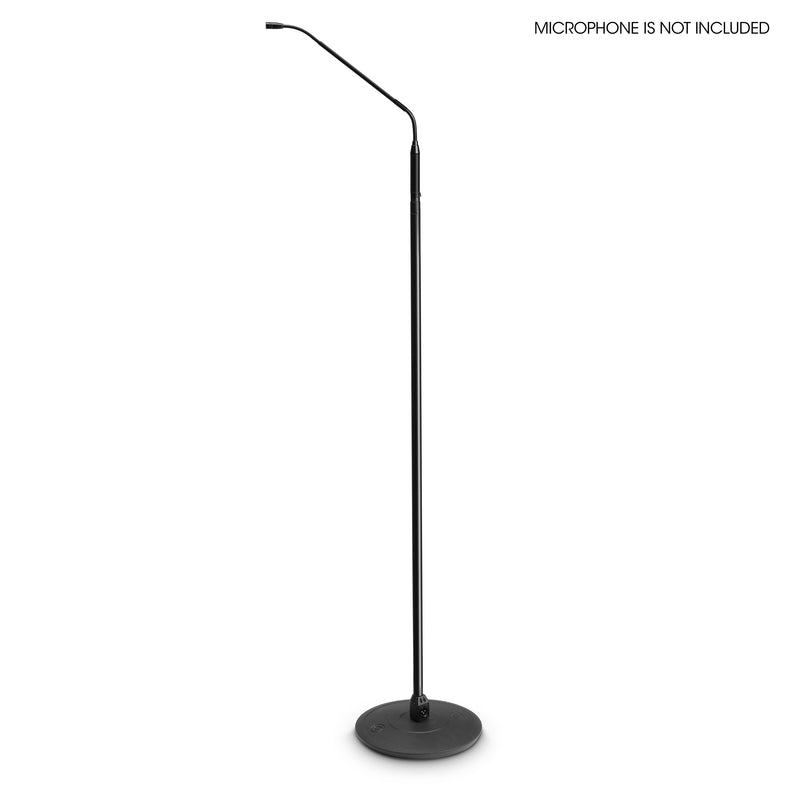 Gravity GR-GMS23XLRB Microphone Stand w/ XLR Connector and Gooseneck