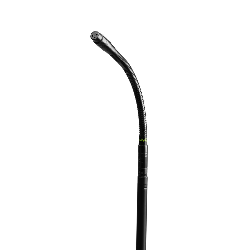 Gravity GR-GMS23XLRB Microphone Stand w/ XLR Connector and Gooseneck