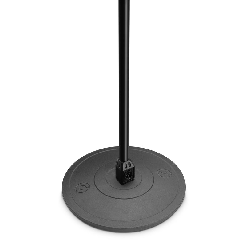 Gravity GR-GMS23XLRB Microphone Stand w/ XLR Connector and Gooseneck