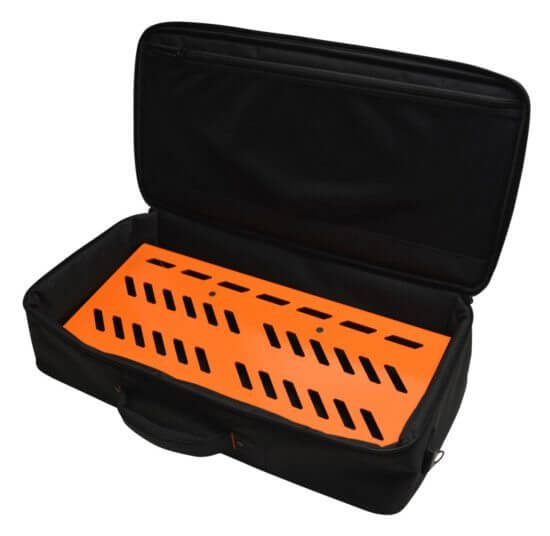 Gator GPB-BAK-OR Grand pédalier avec sac de transport - Orange britannique