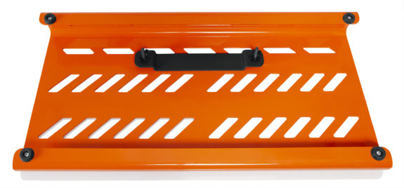 Gator GPB-LAK-OR Petit pédalier en aluminium avec sac de transport - Orange britannique