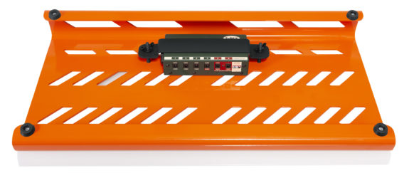 Gator GPB-LAK-OR Petit pédalier en aluminium avec sac de transport - Orange britannique
