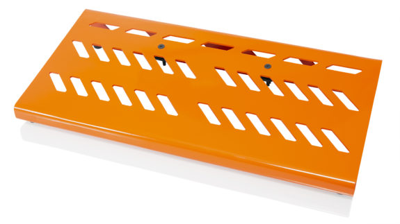 Gator GPB-LAK-OR Petit pédalier en aluminium avec sac de transport - Orange britannique