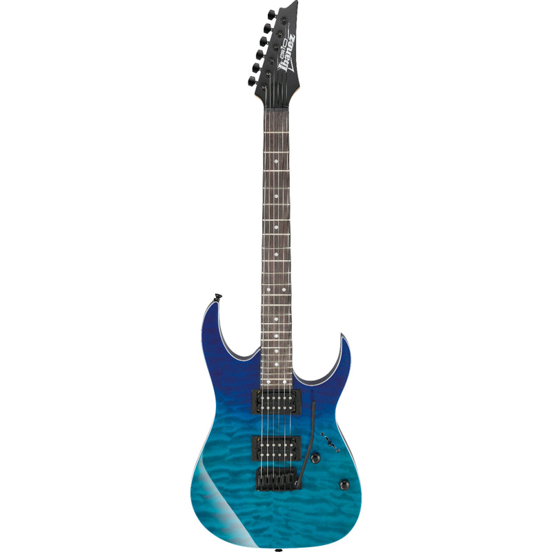 Ibanez GRG120QASPBGD Gio RG Series Electric Guitar (Blue Gradation)