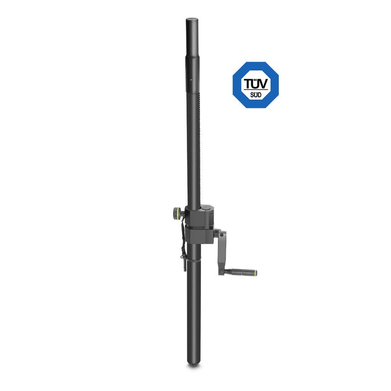Gravity GR-GSP2472B Poteau de haut-parleur réglable avec manivelle
