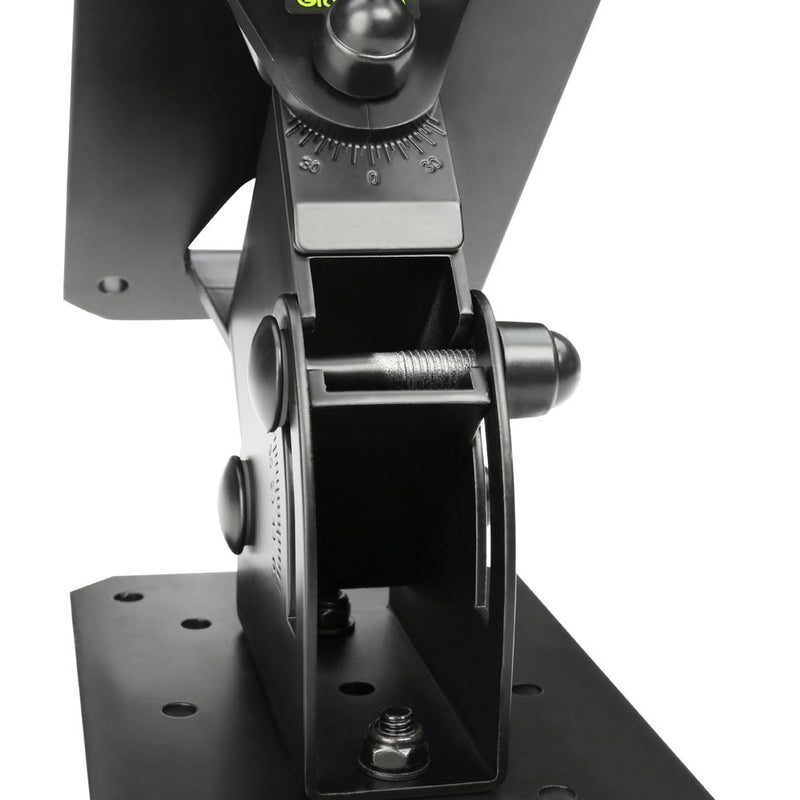 Gravity GR-GSPWMBS30B Tilt and Swivel Wall Mount for Speakers - Black