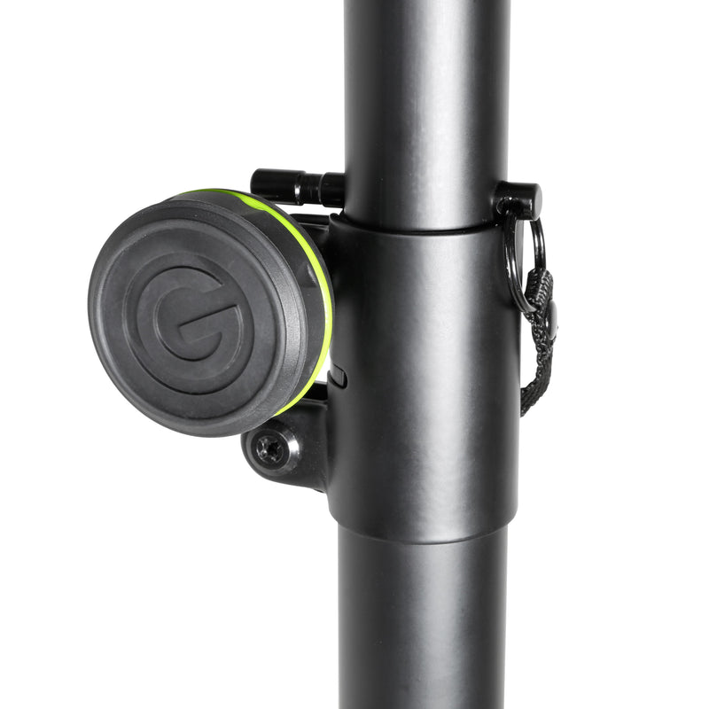 Gravity GR-GSSMSSET1 Lot de 2 enceintes et 2 pieds de microphone dans un sac de transport