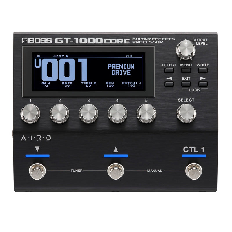 Boss GT1000core Guitar and Bass FX Processeur