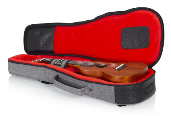Gator GT-UKE-CON-GRY Transit Bag For Concerto Ukulele - Grey