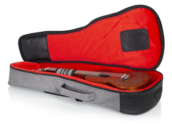Gator GT-Uke-Ten-Gry-Gry Sac pour Ukulélé ténor - Gray
