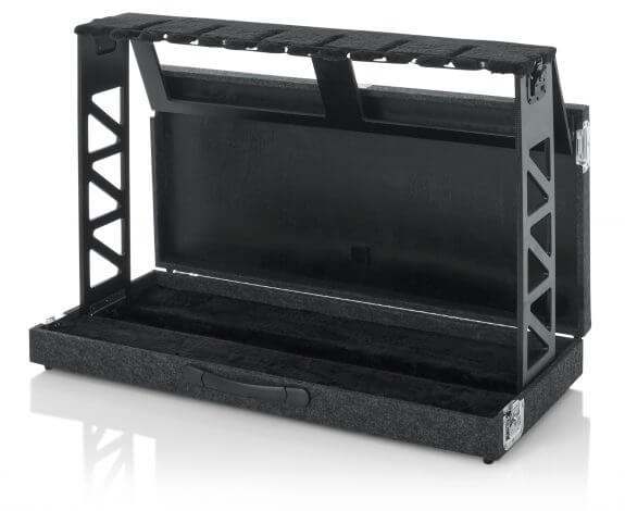 Gator GTRSTD6 Compact Rack Style Six Guitar Stand That Folds Into Case