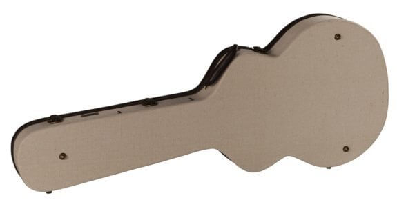 Gator GW-JM335 Semi-Hollow Electrics Deluxe Wood Case - Journeyman Burlap Exterior