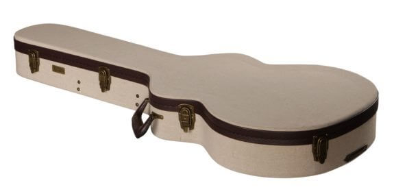 Gator GW-JM335 Semi-Hollow Electrics Deluxe Wood Case - Journeyman Burlap Exterior