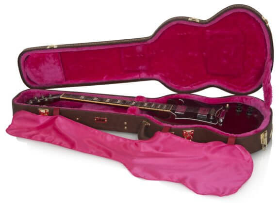 Gator GW-SG-BROWN Gibson SG® Guitar Deluxe Wood Case - Brown