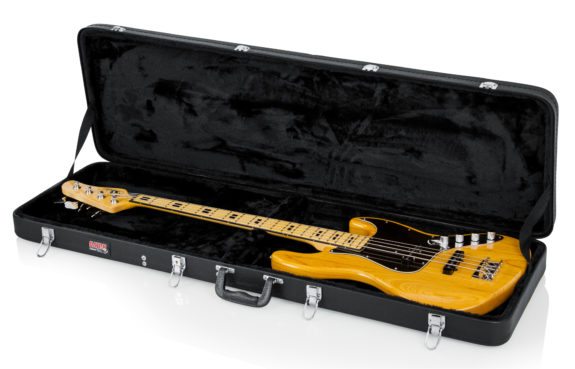 Gator GWE-BASS Étui rigide en bois pour guitare basse
