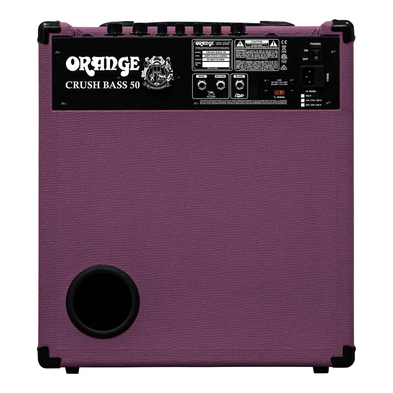 Orange CRUSH BASS 50 LTD Glenn Hughes Limited Edition 12" Bass Combo Amp