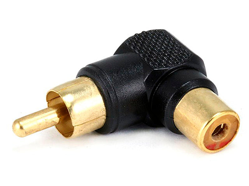 Digiflex HAA-RR105 Rca Female To Rca Male 90 Degree Adaptor - Red One Music