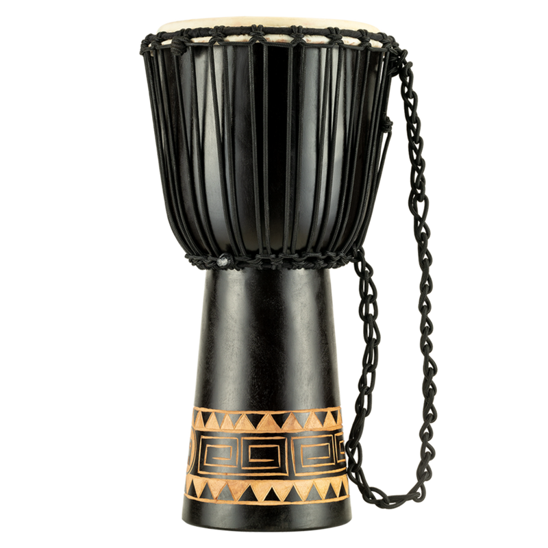 Meinl HDJ1-L 12 Inch Large Djembe - Dark Brown