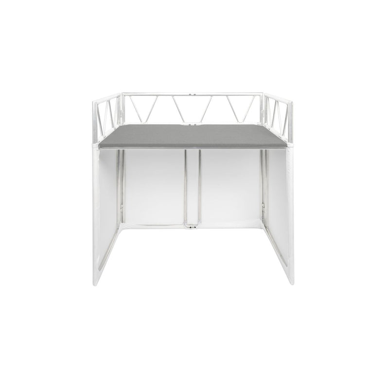 Headliner HL30502 Indio DJ Booth Scrim - White
