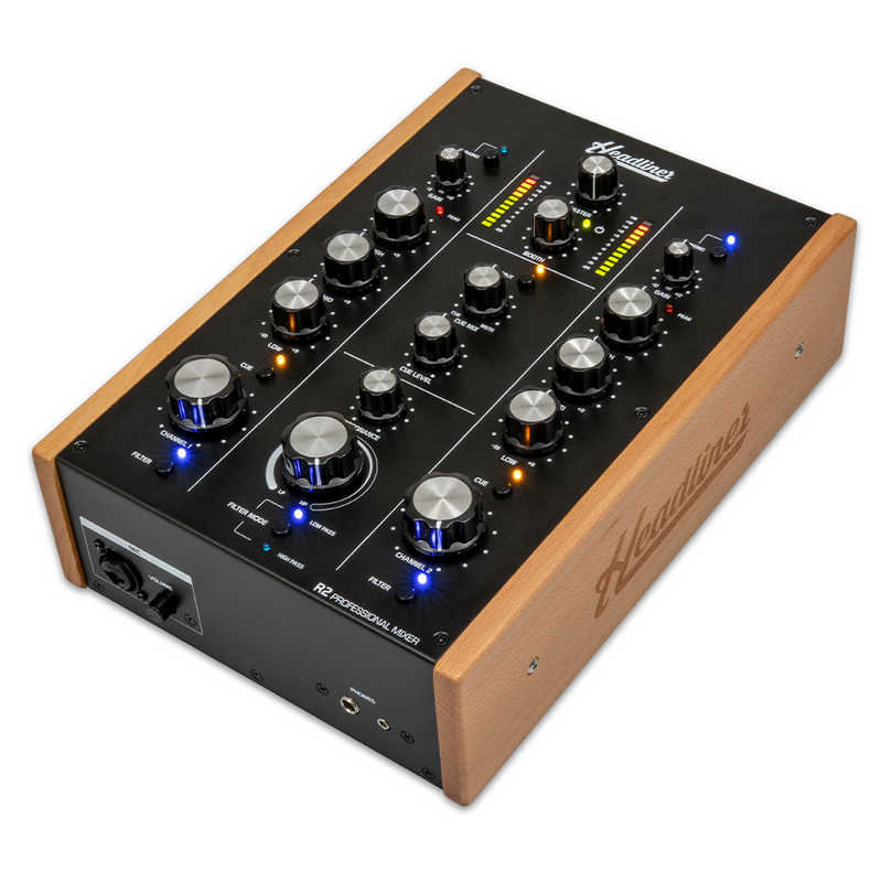 Headliner HL90100 2 Channel Rotary DJ Mixer