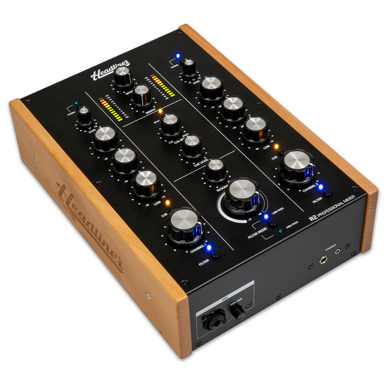 Headliner HL90100 2 Channel Rotary DJ Mixer